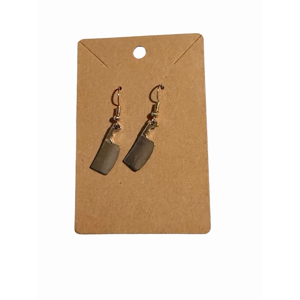NEW Novelty Fashion EARRINGS knife meat butcher chef cook
